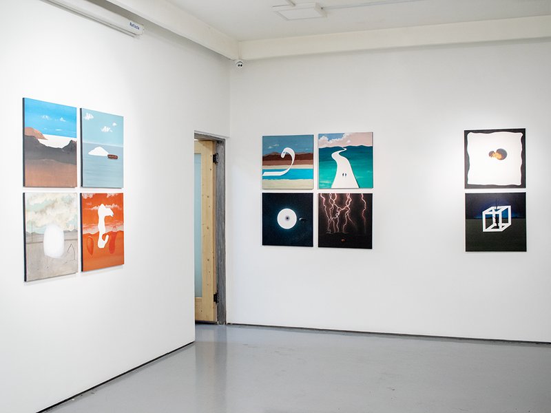 The Outside, installation view