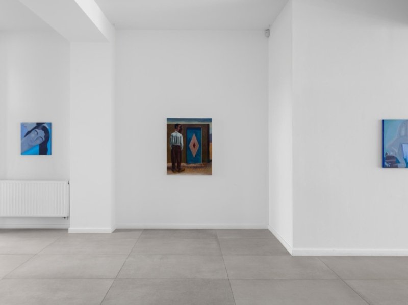 Installation view.