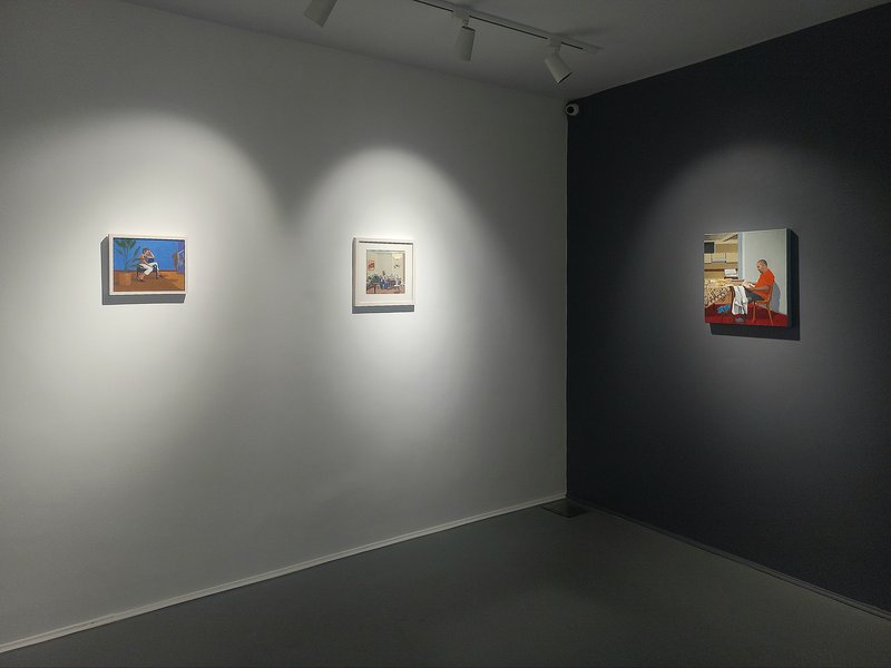 Lonely Bodies, installation view