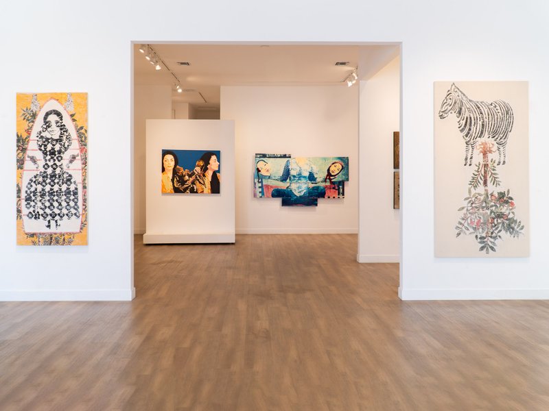 Inspired By Woman, Life, Freedom, installation view