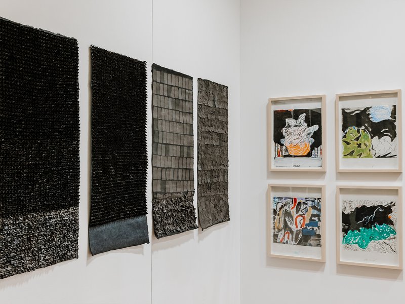 Installation view.