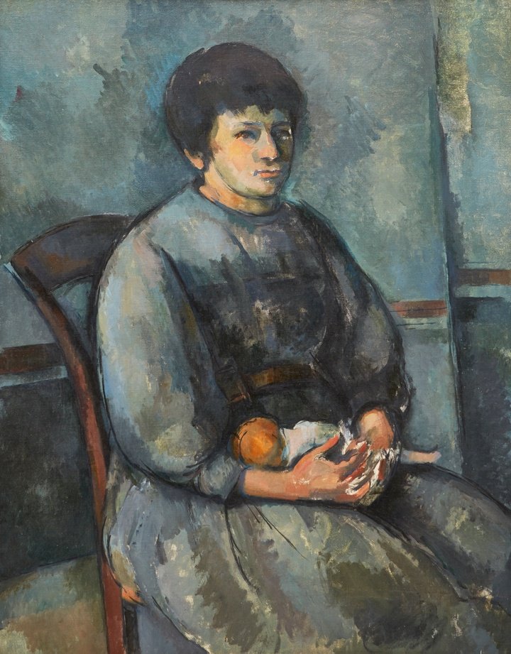 Paul Cézanne, Jeune fille à la poupée, 1894