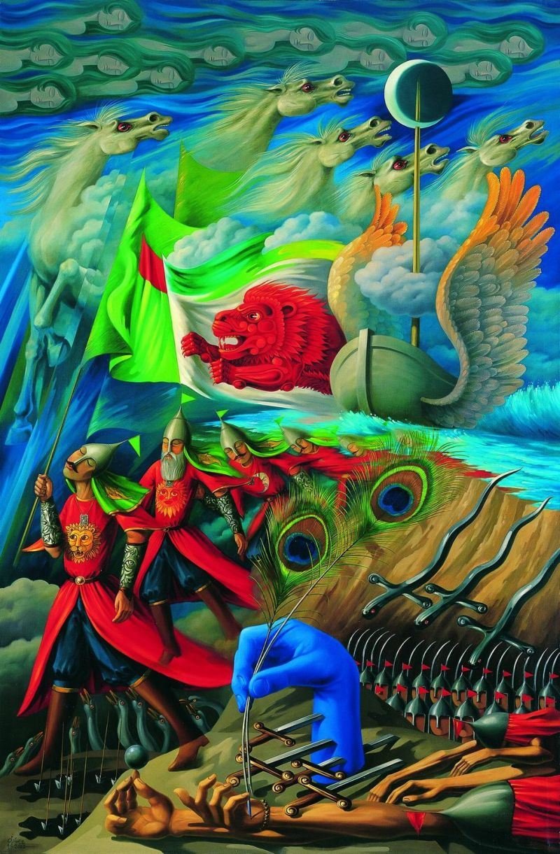 Ali Akbar Sadeghi, Untitled, 2002