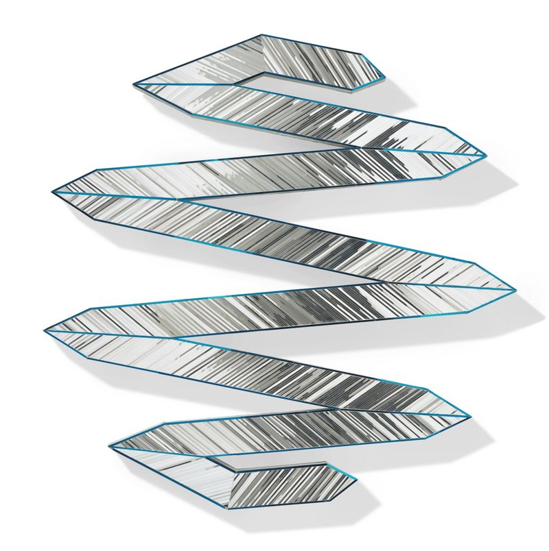 Monir Shahroudy Farmanfarmaian, Nonagon, 2009