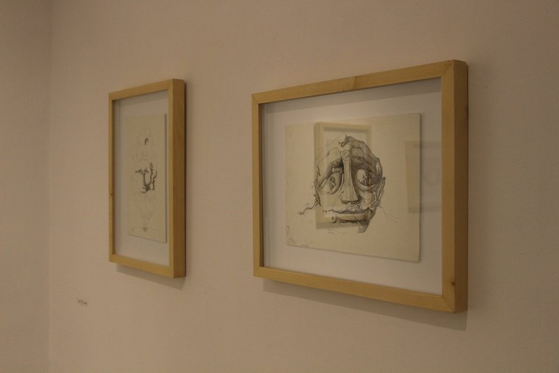 Etude, installation view