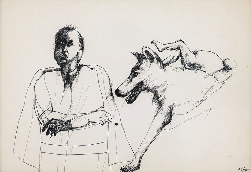 Alireza Espahbod, Untitled, 1977