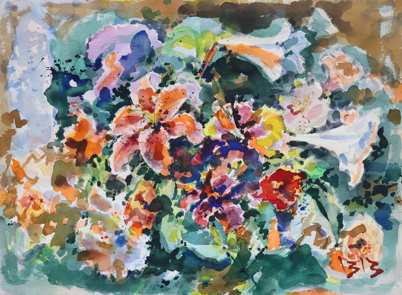 Bahman Borojeni, Untitled, 2017