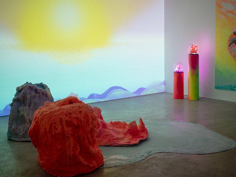 Over There, installation view