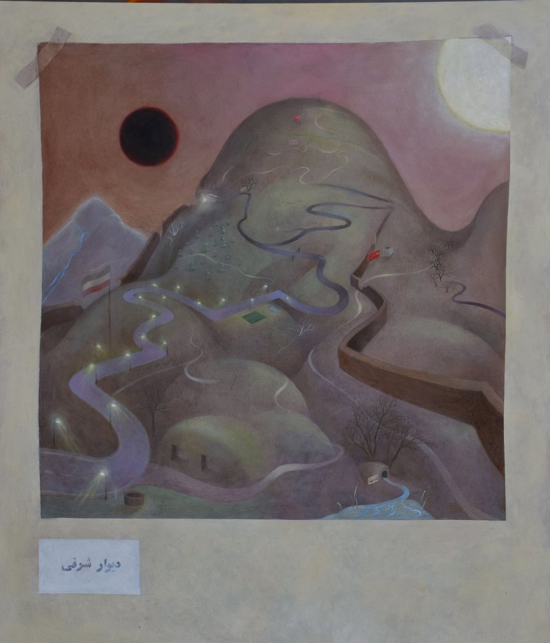 Mohadese Taheri, A Journey to the East, 2022