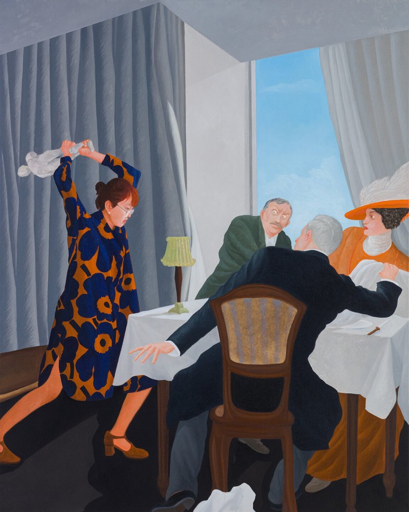 Natee Utrait, Dinner, 2024