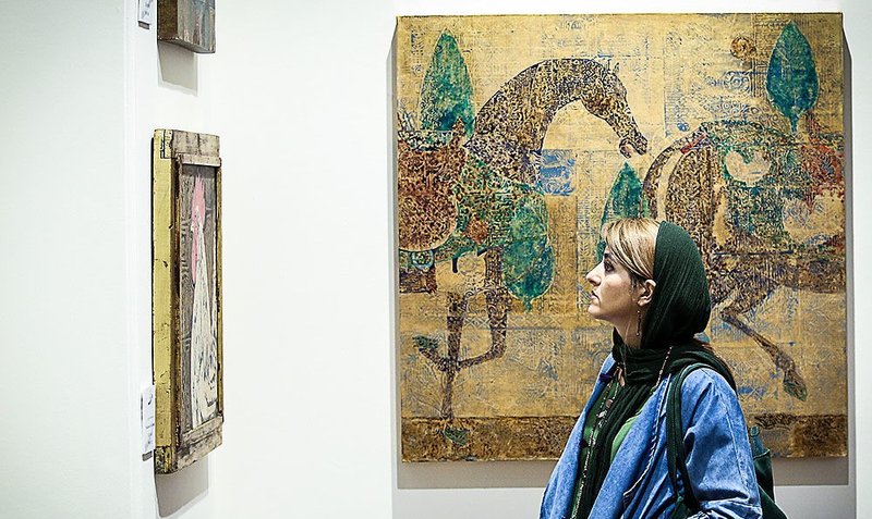 اسب‌های بی‌سوار، نمای چیدمان