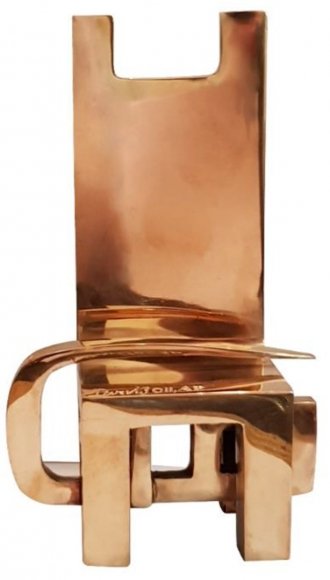 Parviz Tanavoli, Heech Under the Chair, 2011