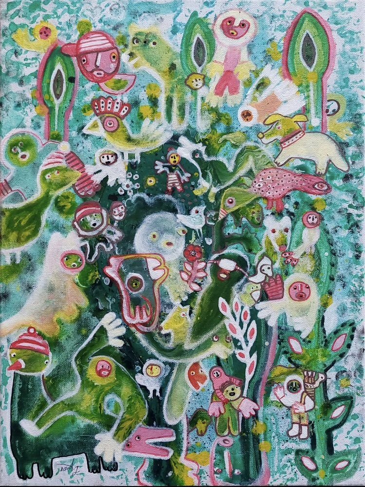 Nima Javan, Friendship in the Nature, 2021