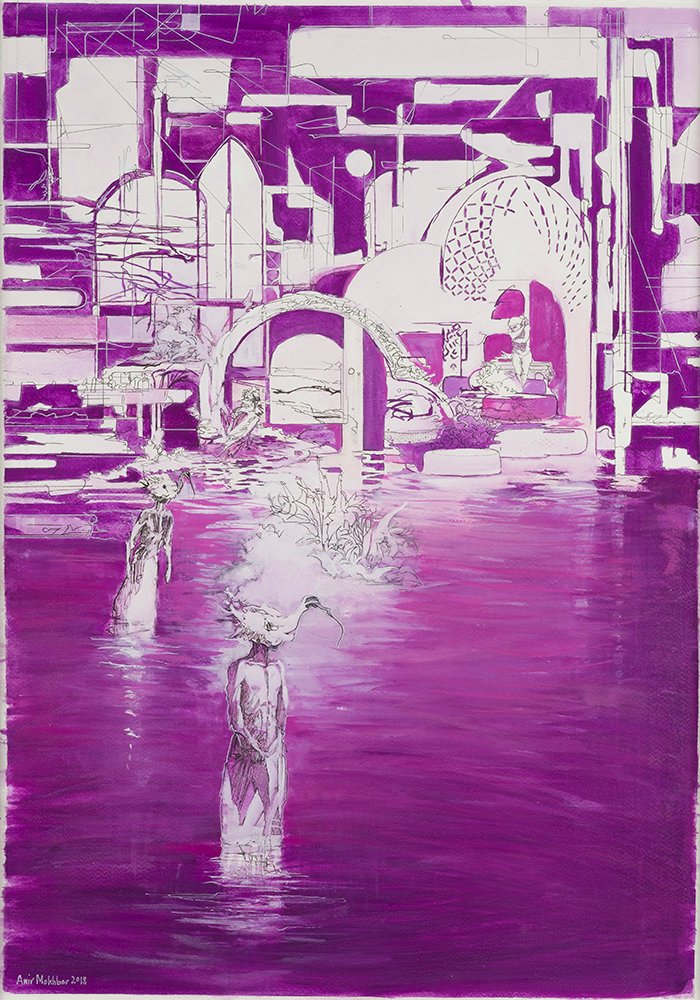 Amir Mokhber, Untitled, 2018