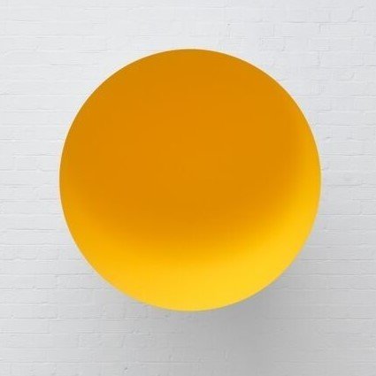 Anish Kapoor, Monochrome, Yellow, 2014