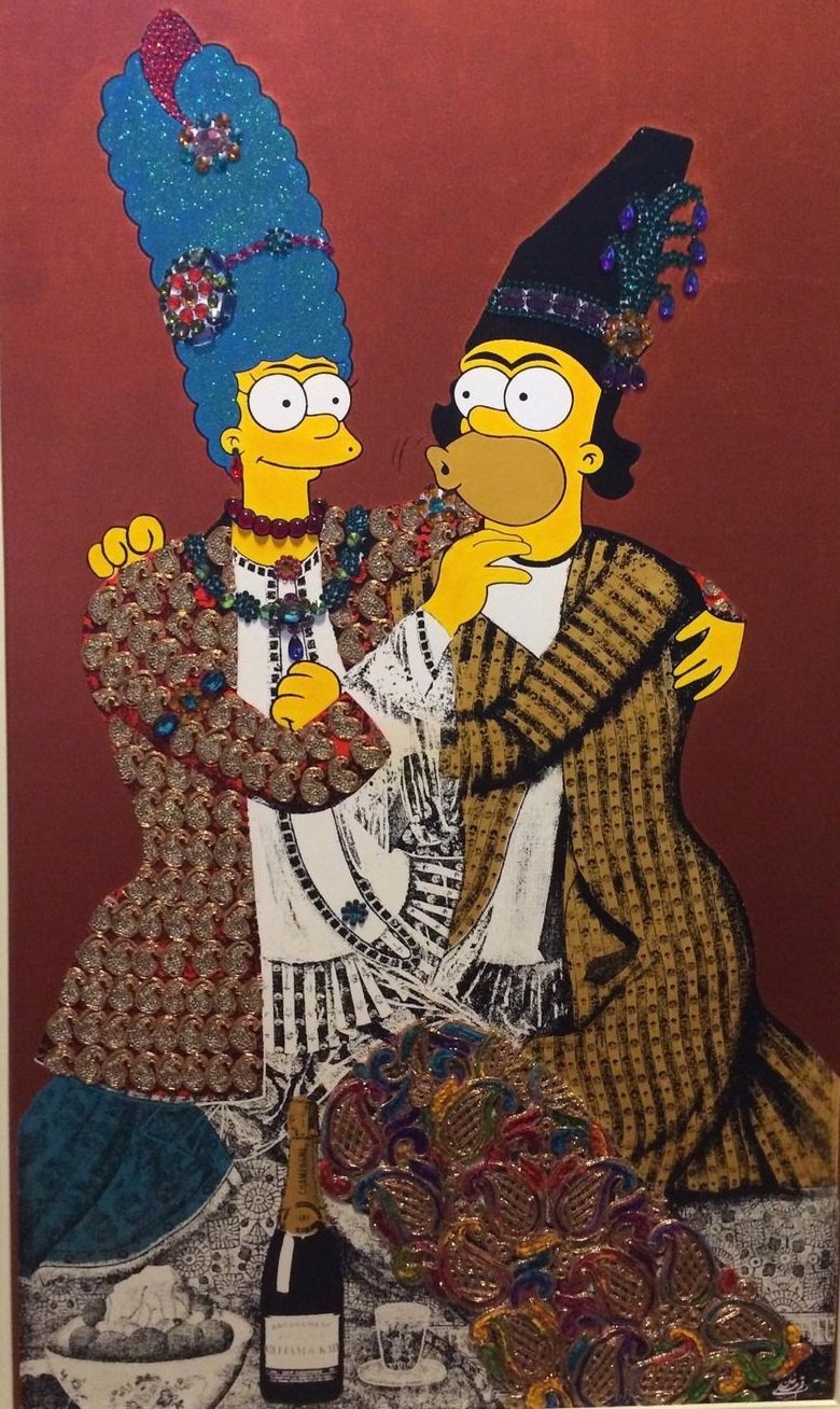 Ali Ale Hosseini, Qajar Simpsons, 2014