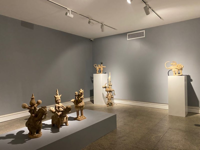 Sacred Three, installation view