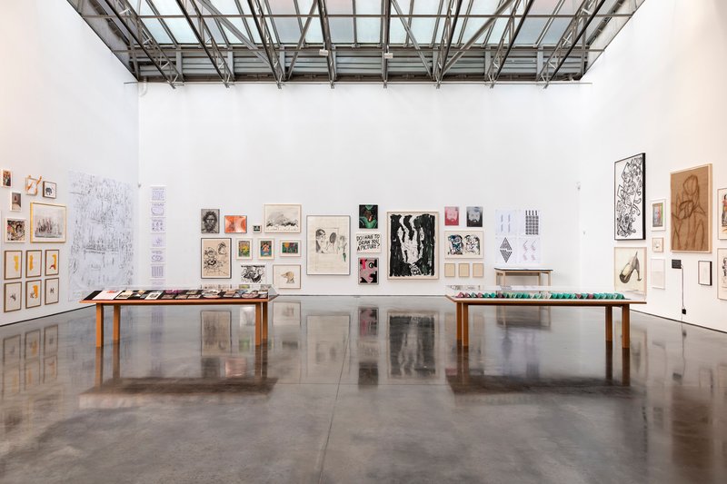 Drawing 2020, installation view
