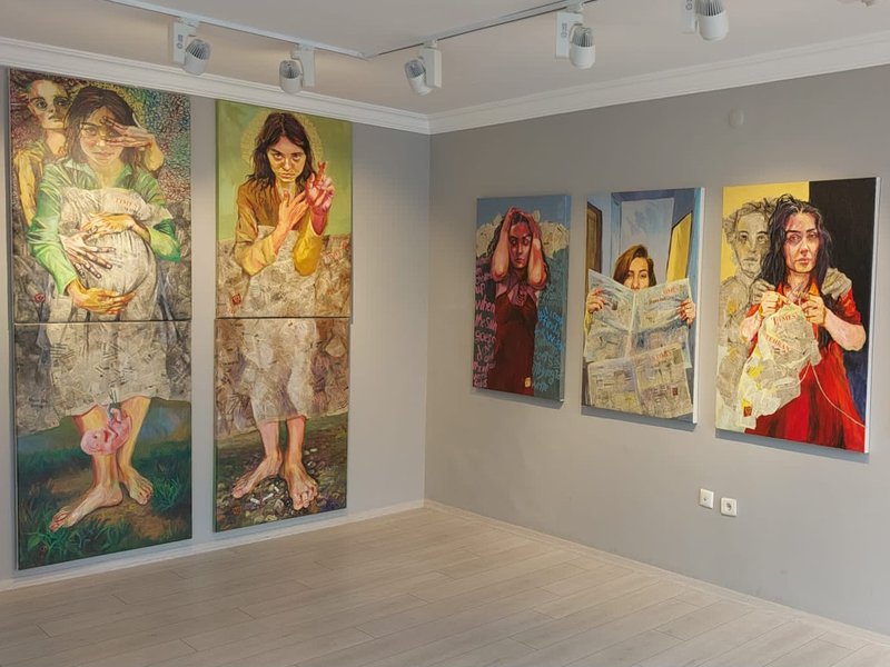 چشمان کاملا بسته، نمای چیدمان