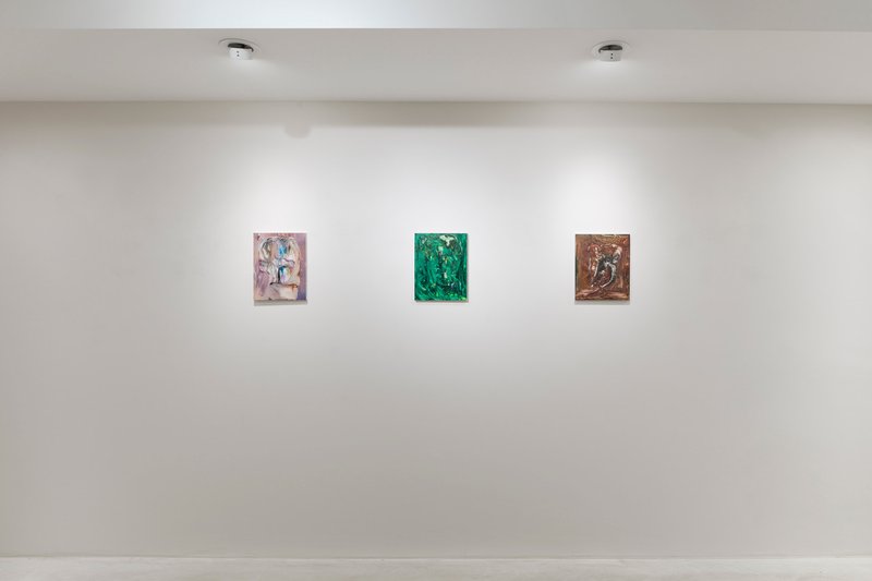 Heaven and Earth in One Stroke, installation view