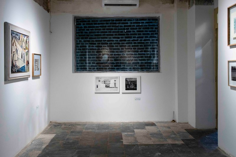 Spiting Plato Re Architecture, installation view