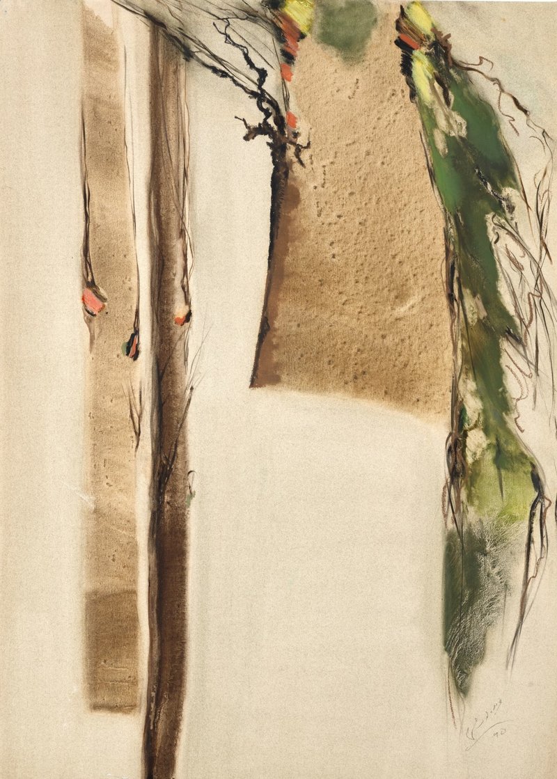 Farideh Lashai, Untitled, 1990