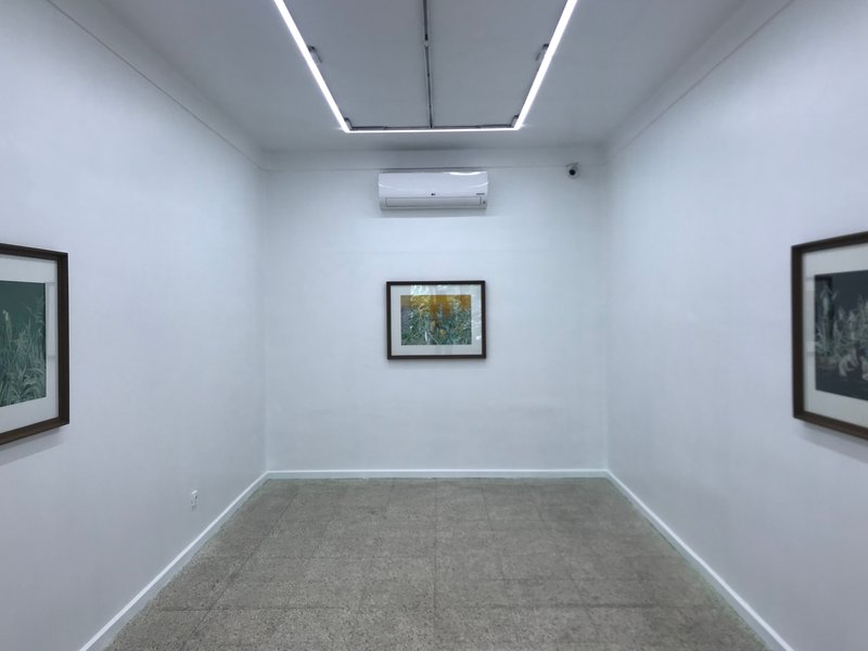 The Beginning of Landscape, installation view