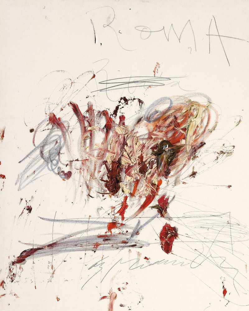 Cy Twombly, Untitled (Roma), 1962