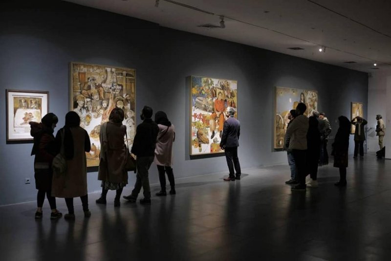 Painting Exhibition, installation view