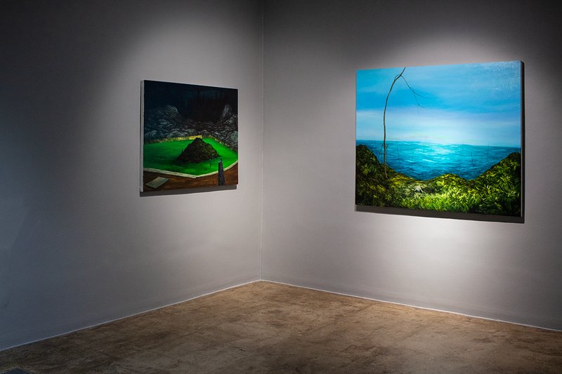 A Duo Exhibition , installation view