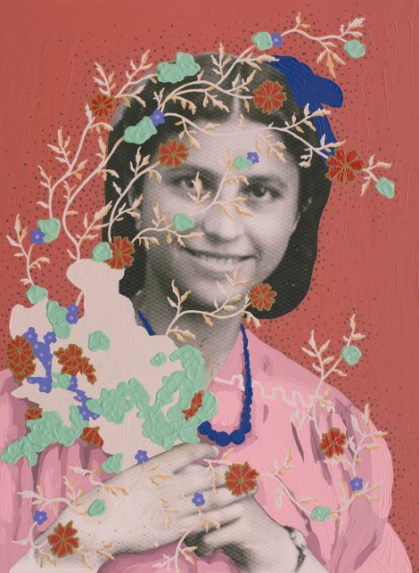Daisy Patton, Untitled (Flower Girl), 2018