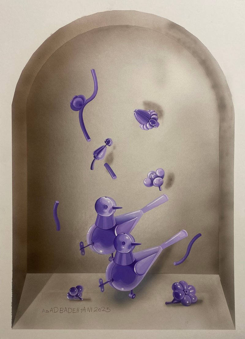 Asad Badehjani, Untitled, 2025