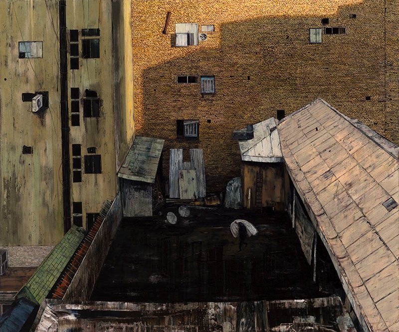 Javad Modaresi, Rooftop, 2020