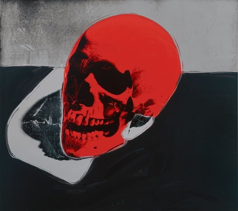 Andy Warhol, Skull, 1976