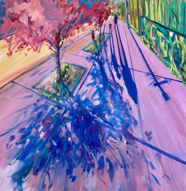 Deborah Brown, Pink Trees, 2021