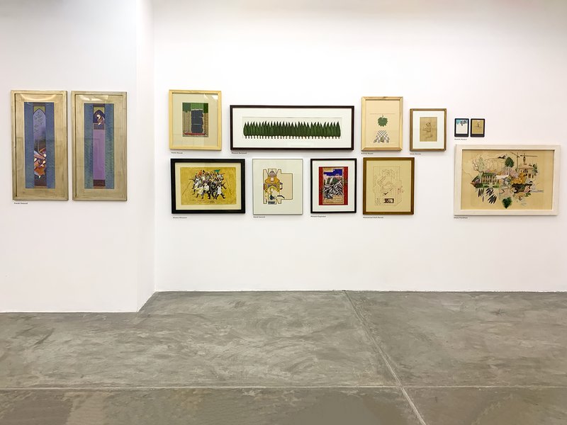 A Nostalgic Glimpse, installation view