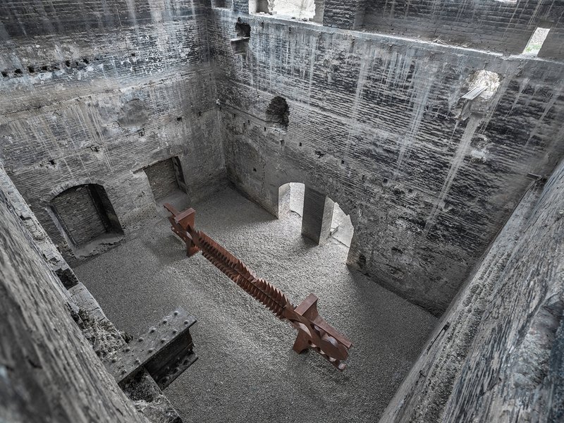 بربادرفته، نمای چیدمان