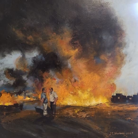 Mostafa Ghorbani, Talk Together, 2021