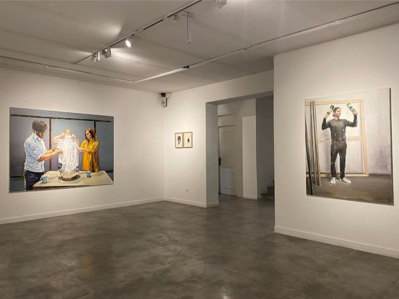Beyond Painting, installation view