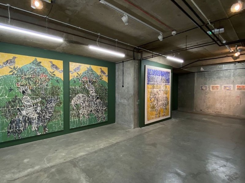 Diaspora Pavilion 2, installation view