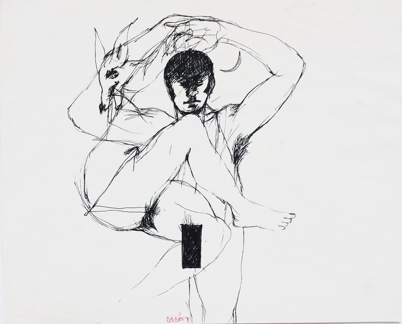 Alireza Espahbod, Untitled, 1976