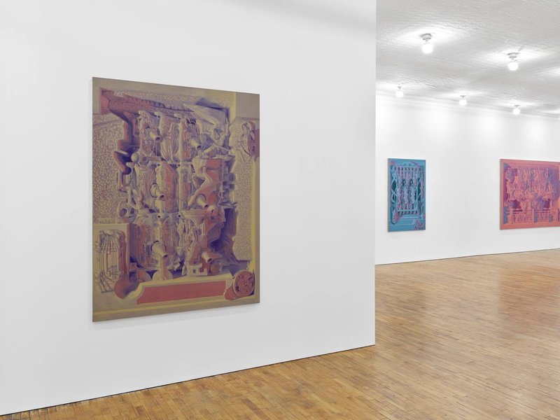 How to Cut a Pomegranate, installation view
