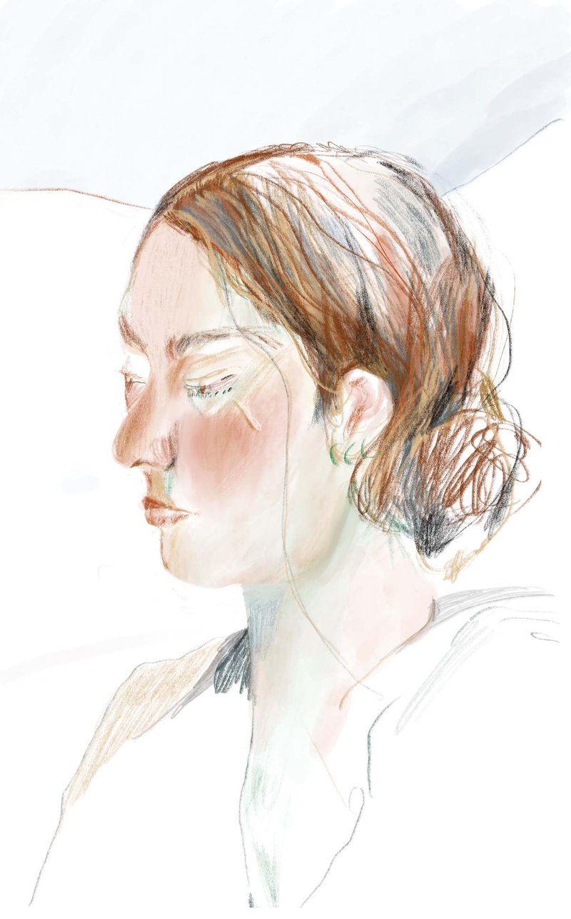 Kimia Dehghan, Golden Brown, 2022