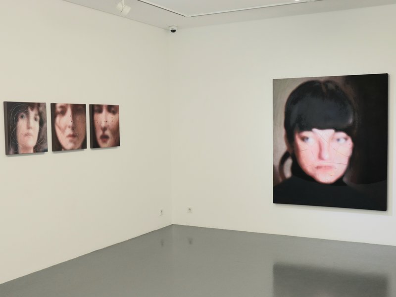 Visage, installation view