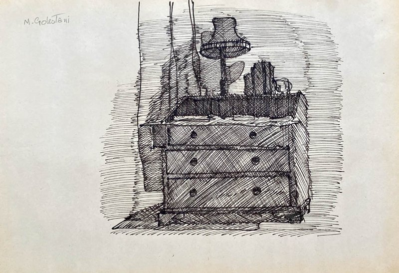 The Late Ali Golestaneh, Untitled, 1975