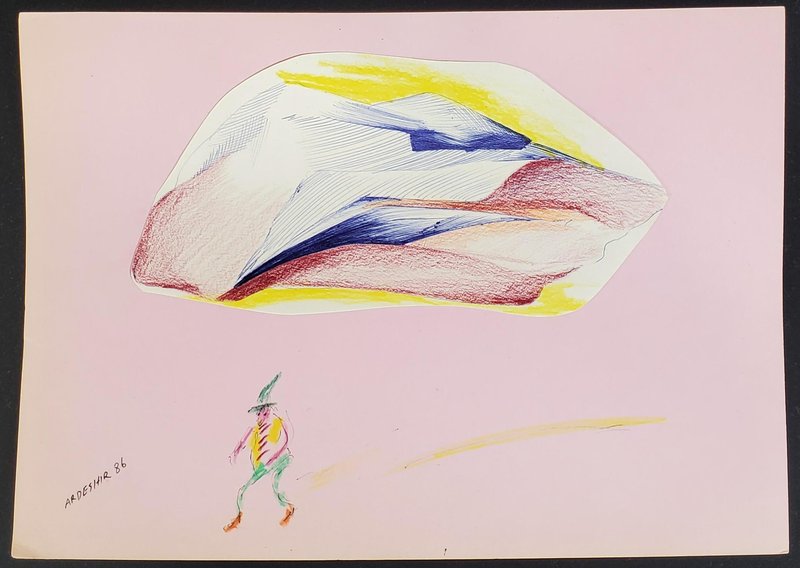 Ardeshir Mohassess, Untitled, 1986