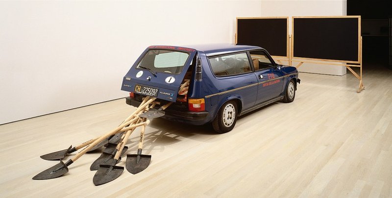 Installation view.
