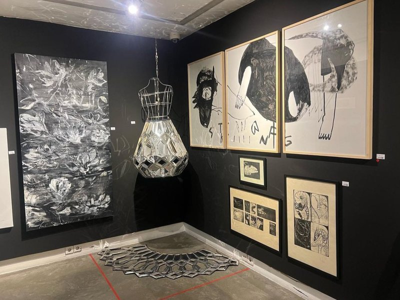 From Night to Morning, installation view
