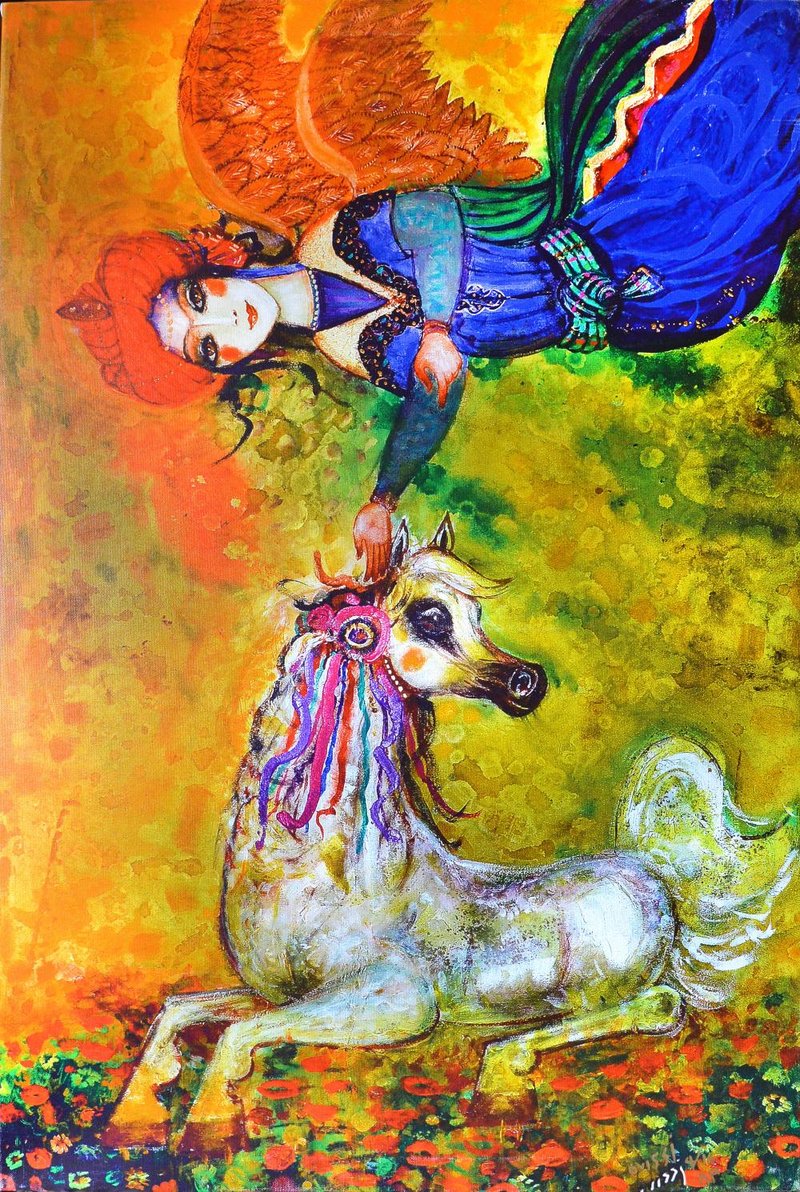 ناصر اویسی، فرشته و اسب
