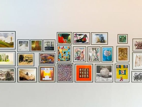 The 6th Small Sized Artwork Exhibition - Online, installation view